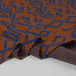 다이마루/FW티/Wool + Cotton 니트 선염 패턴/KFW2993